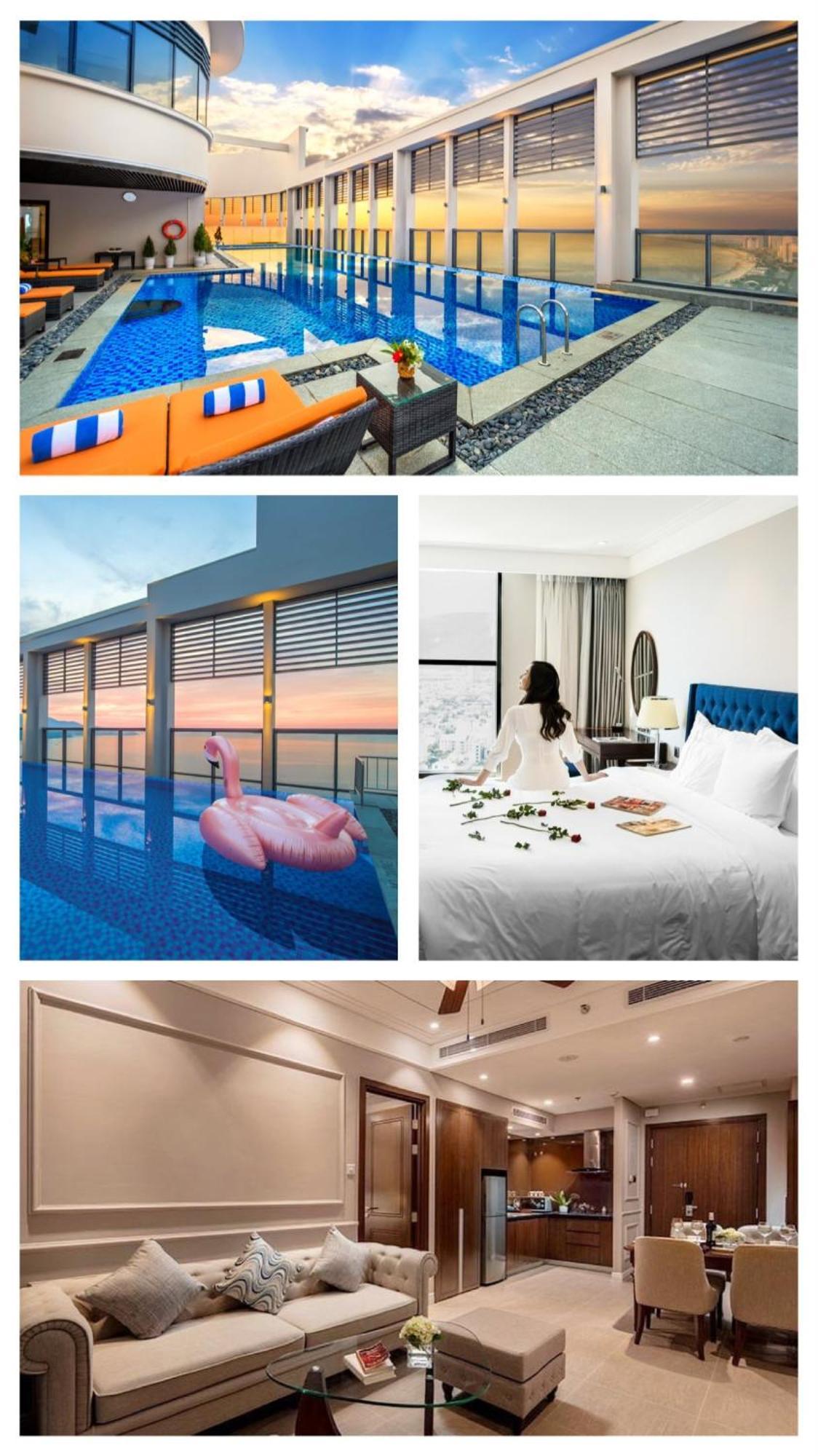 Luxury Apartment - Rooftop Swimming Pool - Beach Front - Hinata Apartment Da Nang Eksteriør bilde